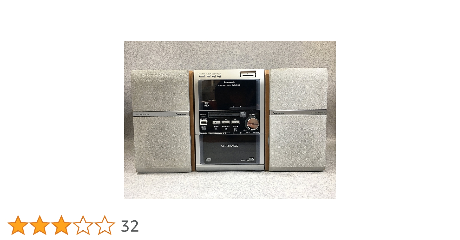 Panasonic SC-PM710SD CD/MD/SD/BT対応 動作良好 Panasonic SC-PM710SD